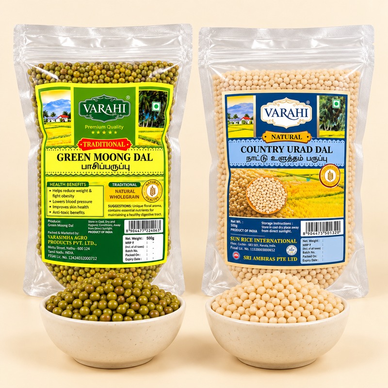 Organic Dhall and Pulses